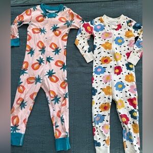 Hanna Andersson Organic cotton zipper pajama bundle